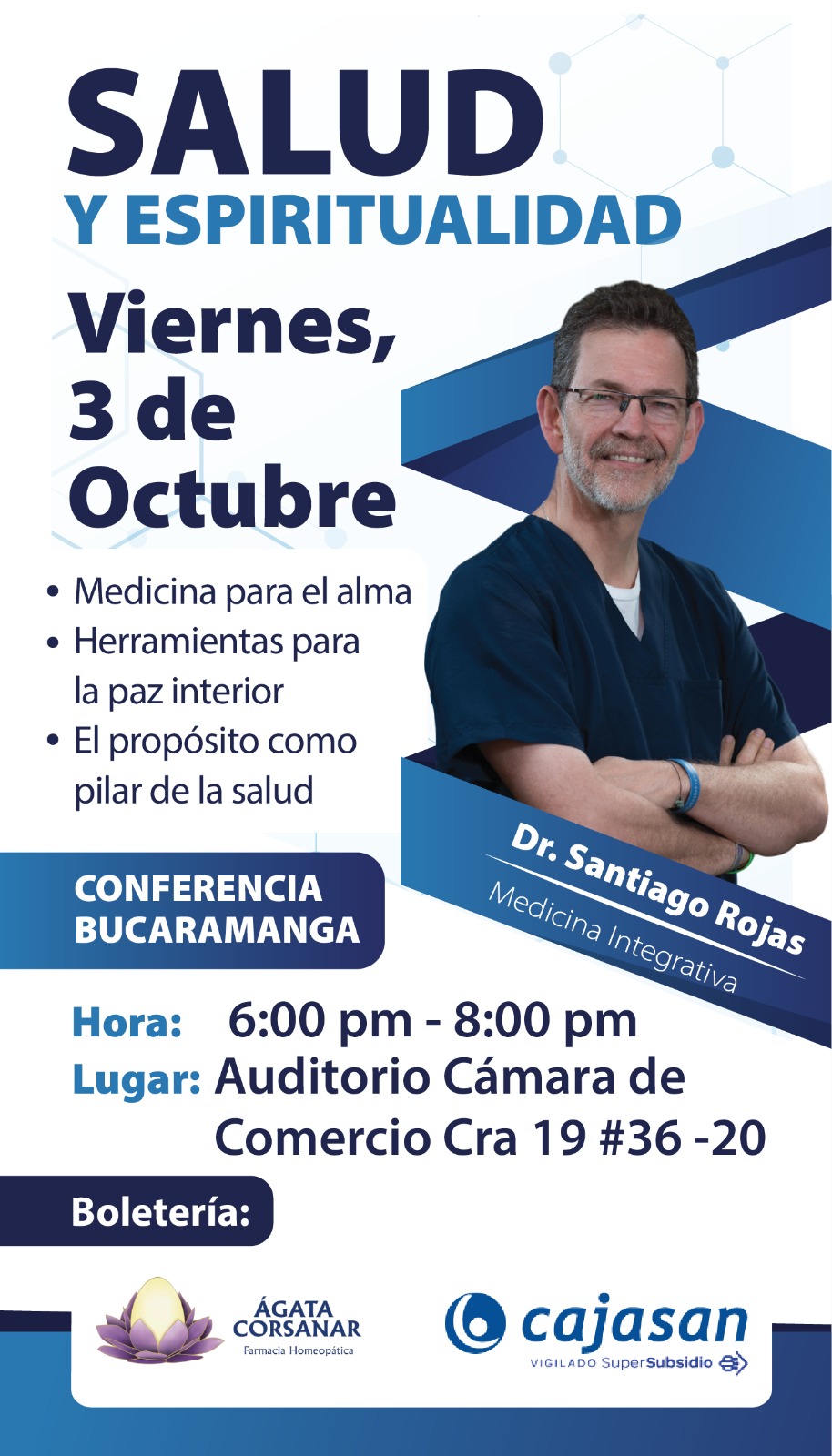 CONFERENCIA ESPECIALIZADA SALUD Y ESPIRITUALIDAD