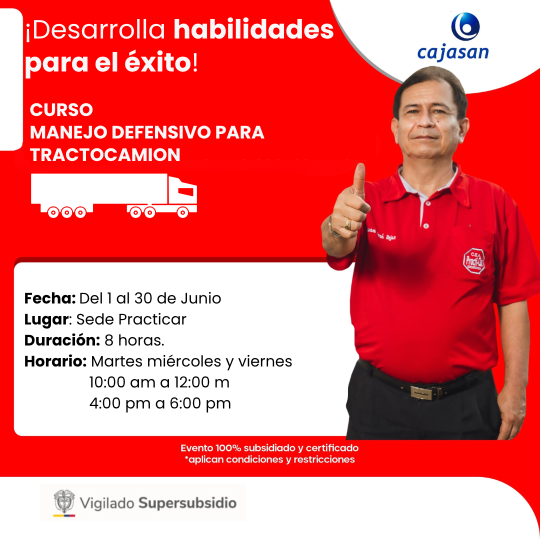 CURSO MANEJO DEFENSIVO PARA TRACTOCAMION