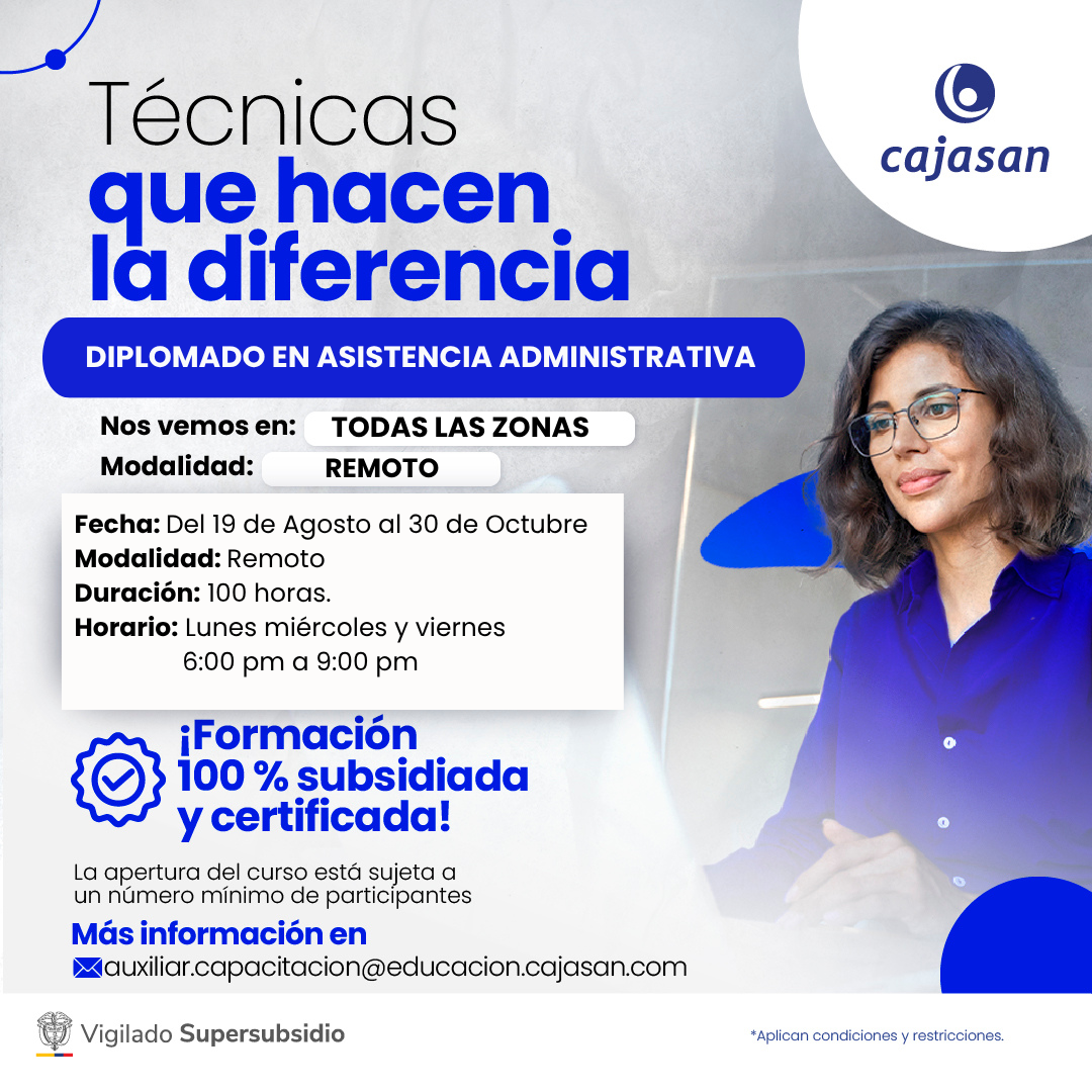 DIPLOMADO EN ASISTENCIA ADMINISTRATIVA