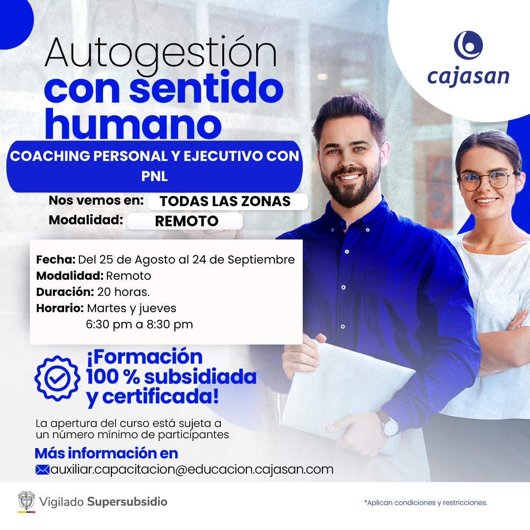 CURSO COACHING PERSONAL Y EJECUTIVO CON PNL