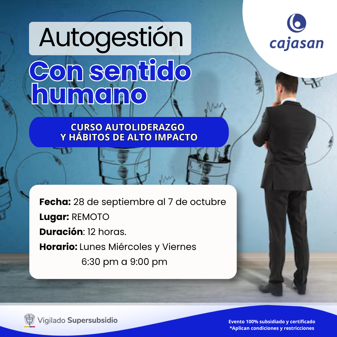 CURSO AUTOLIDERAZGO Y HÁBITOS DE ALTO IMPACTO